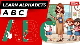 Let's Learn Alphabets | ABC for Kids | Tracing Alphabets | Kids Learning Videos #kindergarten