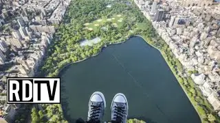 Colgándose desde un helicóptero la Increíble experiencia fotográfica