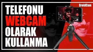 YAYINCILAR İÇİN TELEFONU WEBCAM GİBİ KULLANMA / OBS WEBCAM AÇMA