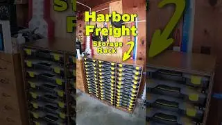 New and Improved Harbor Freight Storage Rack #diy #woodworking #harborfreight