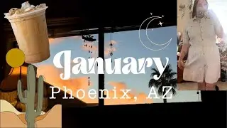 a pretty average phoenix weekend 🌵 mini vlog, thrifting, rain