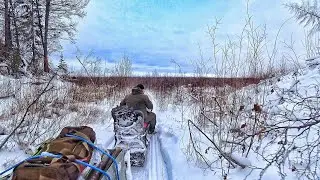 Чуть не РАЗБИЛИСЬ В ТАЙГЕ! ПЕРВЫЙ ЛЕД 2021-2022! Рыбалка по первому льду.