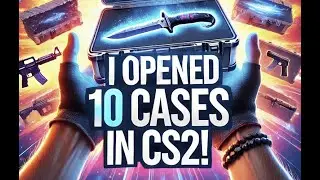I OPEND 10 CASES ON CSGOSKINS (it's worth it?)