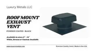 Powder Coated Roof Mount by Luxury Metals LLC
