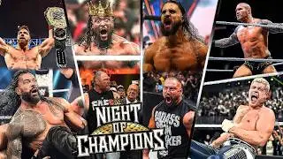 WWE Night of Champions 6 June 2026 Full Show Highlights - WWE NOC 6/6/2026 Full Highlights WWE2K25