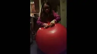 Blowing up a BALL!!!!