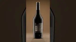 Digital 3D Reproduction of a Baileys Bottle (Product Visualization)