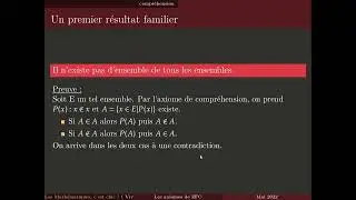 Les axiomes de ZFC