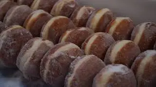 Behind The Scenes: Bread Ahead's Pumpkin Spiced Doughnuts | delicious. Magazine