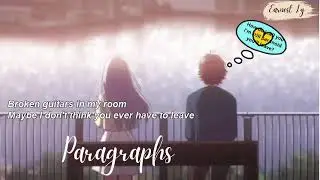 PARAGRAPHS - LUKE CHIANG #sadsong,#chilloutsongs,#earnestly