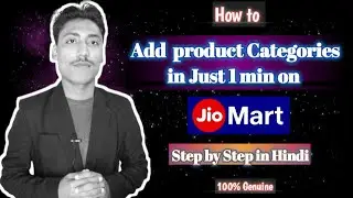How to add categories on Jiomart | Add a jiomart category on Jiomart | Jiomart Tutorial Step by step
