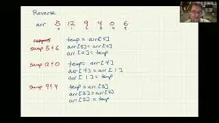 Reverse an array, in C
