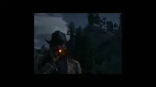 Arthur Morgan smoking cigar