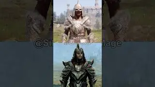 Oblivion Remastered vs. Skyrim - Armors Comparison 