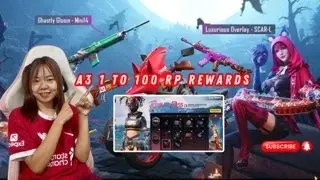 နောက်လာမယ့် A3 RP 1 to 100 Offical skin leak