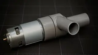 Just PVC and a 12V Motor – I Made a Powerful Water Pump!