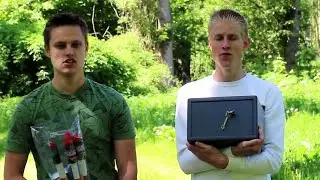 VUURPIJLEN IN EEN KLUIS! (PYROFREAKS4LIVE) *reupload*