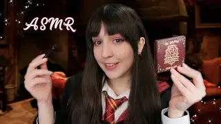 ⭐ASMR Hogwarts: Tu Amiga te MAQUILLA para el BAILE🪄 [Sub] Maquillaje, Atención Personal