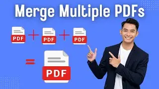 How To Merge PDF Files Into One | Combine PDF on Laptop | Free and Safe