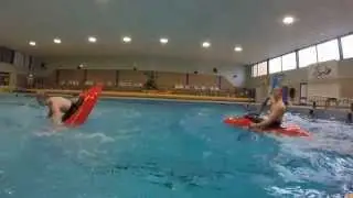Split wheel Indoor - Flatwater kayak freestyle