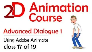 2D Adobe Animate Course - Advanced Dialogue 1: Monologue Sequence (Free 2D Animation Course)