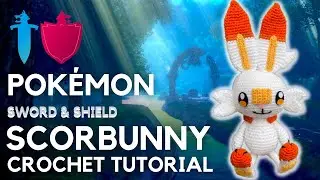 POKÉMON SCORBUNNY CROCHET TUTORIAL | FREE AMIGURUMI PATTERN