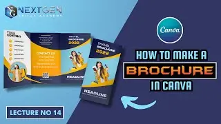 How To Make A Brochure In Canva | Lecture No 14