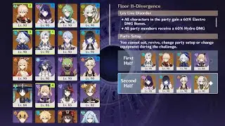 Spiral Abyss Floor 11 (Waning Phase Nov 2023) [9 Stars] | Genshin Impact