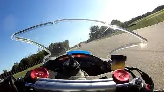 Sport Bike Track Time - Advanced Group - Autobahn North - Handlebar clipping