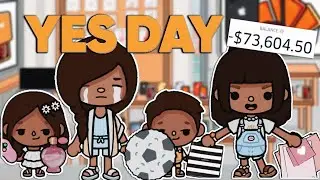 YES DAY | *with voice* | Toca Boca Tiktok Roleplay