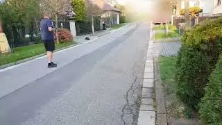 Traxxas Slash 1st jumps on Asphalt :)