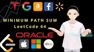 Leetcode 64 - Minimum Path Sum (JAVA Solution Explained!)