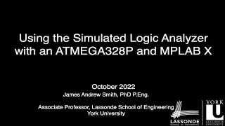 Using the Simulated Logic Analyzer with an ATMEGA328P and MPLAB X