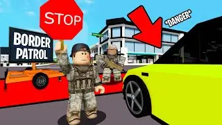 I PATROL The BORDER in Brookhaven RP.. (FULL MOVIE)
