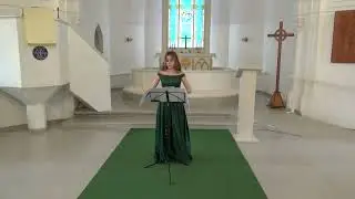 Дарья Якубчик (13 лет, сопрано).  Дж.  Верди, «In solitaria stanza» из оперы «Трубадур»