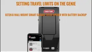 Setting travel limits on a residential Genie Jackshaft Opener!