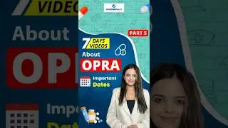 OPRA Exam Important Dates #shorts #opraexam #opraexamaustralia #academically