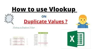 V LOOKUP  ON DUPLICATE VALUES || LOOKUP FUNCTION ||EXCEL LEARNING || AR OFFICIAL.