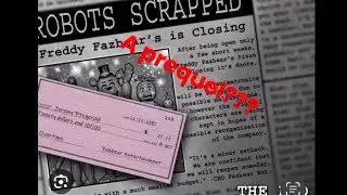 How FNAF 2 is a prequel!!!￼