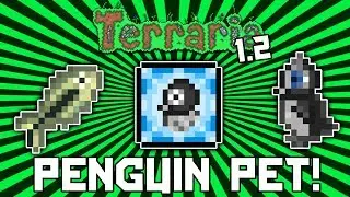 Terraria 1.2: How to get the Baby Penguin Pet! (Fish Summoning Item) @demizegg