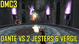 DMC3 - Dante vs 2 Jesters & Vergil