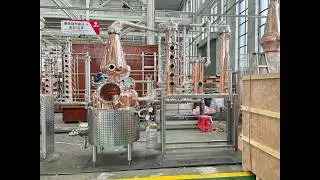 250L copper distiller for 100 bottle runs of handcrafted spirits