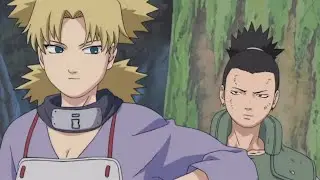 TEMARI SAVES SHIKAMARU & BATTLES WITH TAYUYA