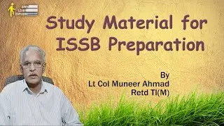 Study Material | Notes, Books, Videos | ISSB Preparation