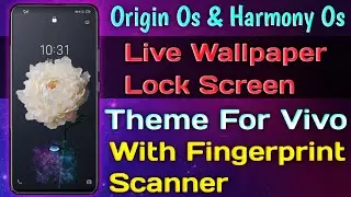 live wallpaper theme for vivo || origin os live wallpaper theme || harmony os theme for vivo phones