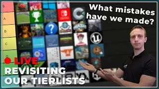 Revisiting our gamedev genre tierlists