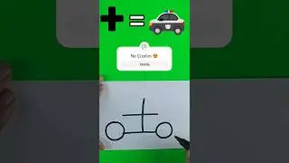 Sayılarla Resim Çizme, Poli Arabası Çizimi 🚓 Kolay Çizimler