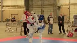 Savage Taekwondo Kicking Attacks at the BOC 2022