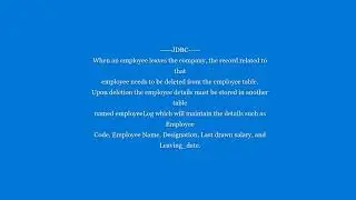 SQL DELETE RECORDS | INSERT (COPY) RECORDS | SYSDATE | JDBC