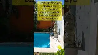 Villa Bawah Pasar! Harga Tanahnya saja